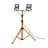 Ledvance Projecteur LED Projecteur de chantier Trépied Foncé Gris 2X20W 3400lm 120D - 840 Blanc Froid | IP65 - Symétrique