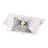 Downlight LED Murwasher Mury Moyen Blanc 27W 3700lm 78x100D - 830 Blanc Chaud - 238x145mm