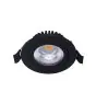 Noxion LED inclinable Slim Spot Noir Ronde 6W 550lm 60D - 927 Blanc Très Chaud | 85mm - IP54 - Dimmable - Meilleur rendu des couleurs