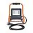 Ledvance LED Breedstraler Bouwlamp Donker Grijs 30W 2700lm 110D - 840 Koel Wit | IP54 - 2 Power Outlets - Symmetrisch