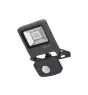 Ledvance LED Breedstraler Endura Zwart 10W 800lm 100D - 830 Warm Wit | IP44 - Bewegings- en lichtsensor - Symmetrisch