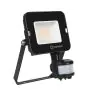 Ledvance LED Breedstraler Compact Zwart 20W 2000lm 100D - 840 Koel Wit | IP65 - Symmetrisch - Bewegings- en lichtsensor