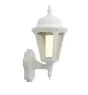 Ansell LED Wandlamp Latina Lantaarn Wit - Geschikt voor E27 tot 42W | IP65
