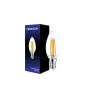 Noxion Lucent LED E14 Kaars Filament Helder 4.5W 470lm - 827 Zeer Warm Wit | Dimbaar - Vervangt 40W