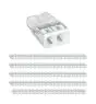 Multipack 100x Wago 2273-202 Lasklem Compact | 2 Kabel Aansluiting - Doorvoerbedrading