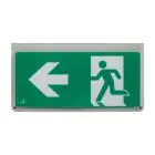 Ansell Dubbelzijdig Bord Pijl links en rechts voor LED Portaal Bulkhead Nooduitgang bord Harrier