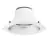 Downlight LED SIA Aluminium Blanc 20W 2200lm 60D - 830-850 Variable Blanc | Diamètre 195mm - IP22 - Optional Dimmable
