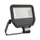 Ledvance LED Breedstraler Sensor GEN 3 Zwart 50W 6000lm 100D - 840 Koel Wit | IP65 - Bewegings- en lichtsensor - Symmetrisch - Vervangt 100W