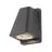 SLV LED Wandlamp WandyX Zwart | IP44 - GU10