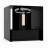 D'Lite Nova Wandlamp Aluminium Zwart 4.9W 480lm - 830 Warm Wit | IP54 - Kantelbaar Angle