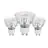 Voordeelpak 3x Eglo LED Spot GU10 PAR16 13.5W 345lm 38D - 830 Warm Wit | Vervangt 50W